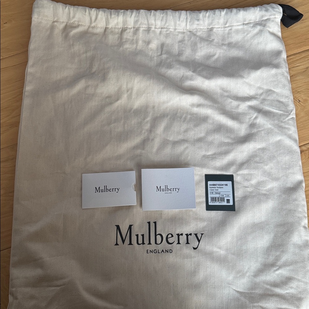 Mulberry Bayswater Backpack in oxblood color - Picture 9 of 9
